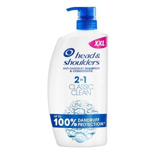 Head & Shoulders Classic Clean 2in1 Anti Dandruff Shampoo, 1000ml - £7.13 / £6.38 S&S