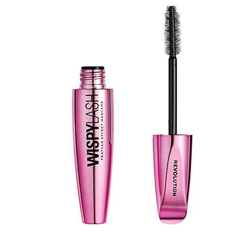 Revolution Beauty London Wispy False Lash Mascara, Black - Prime Deal