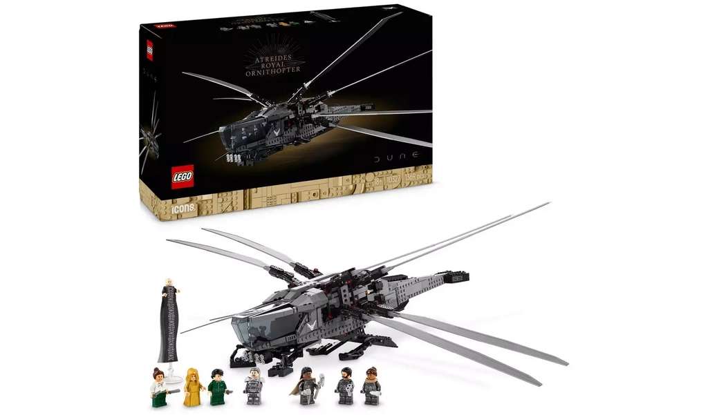 LEGO Icons Dune Atreides Royal Ornithopter 10327 (At Checkout) Free C&C