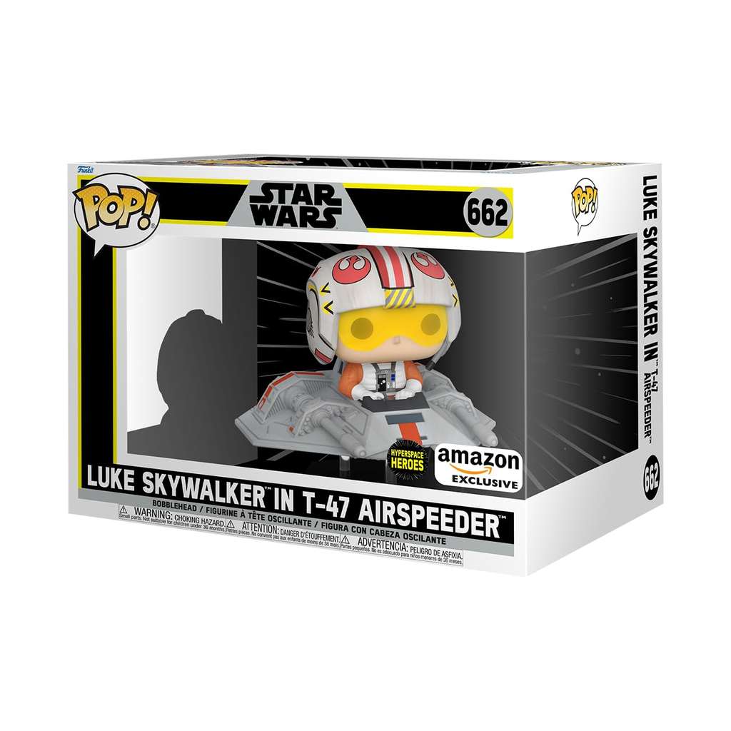 Funko Pop! Star Wars Luke in T47 Airspeeder 662