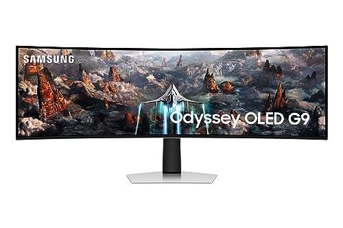 Samsung Odyssey OLED 49" Gaming Monitor - 5120x1440, Speakers, HDMI 2.1, 0.03ms, 240Hz LS49CG934SUXXU