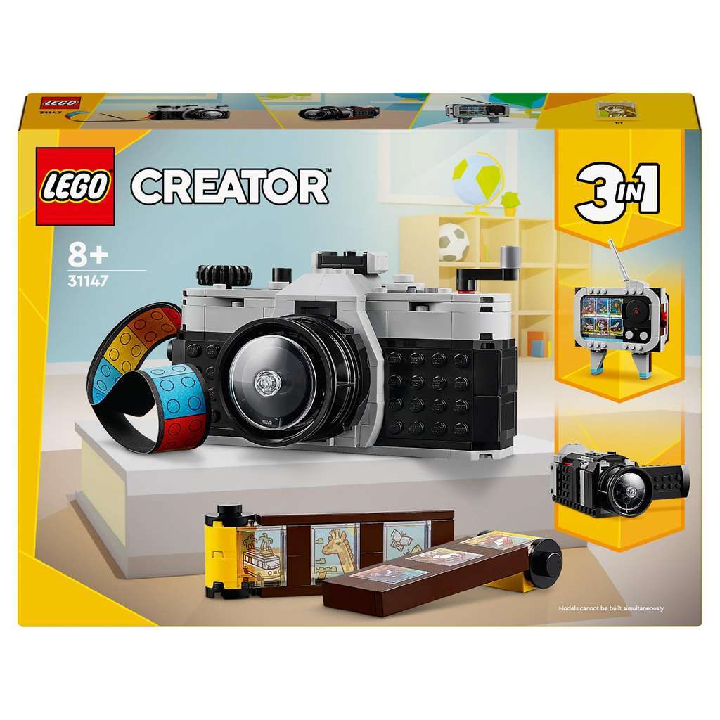 Lego 31147 Retro Camera 3-in-1 set in Selected Locations