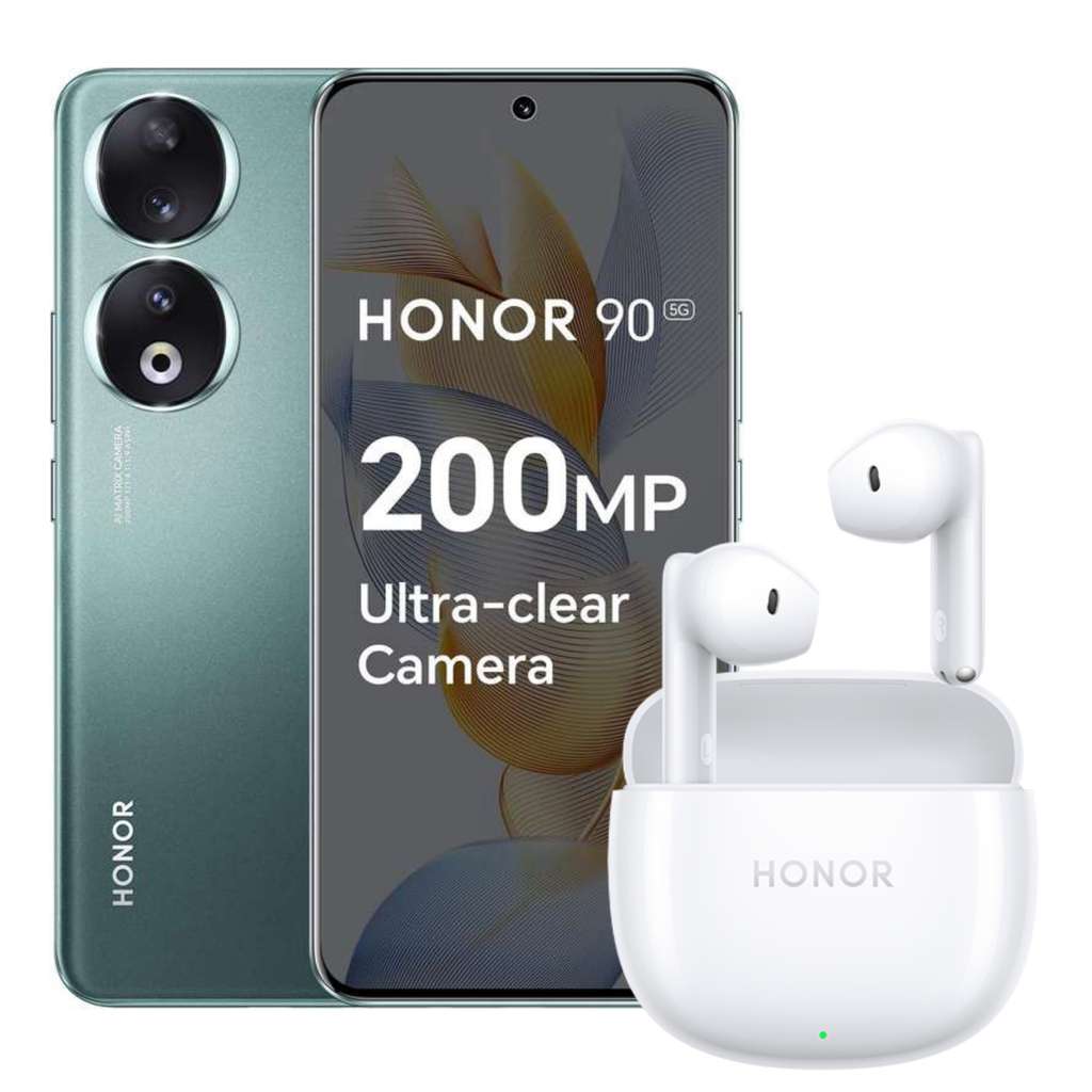 HONOR 90 8GB 256GB 200mp 5G smartphone + Free Earbuds X6 with code | 512GB £299 with code