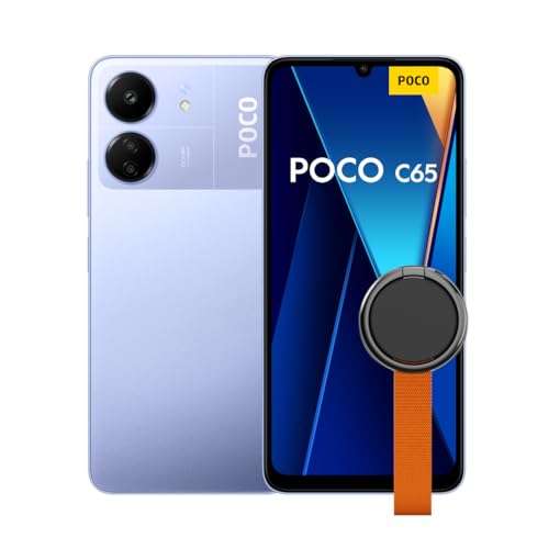 Xiaomi POCO C65 Smartphone 8+256G-MediaTek Helio G85 processor, 90Hz display, 18W fast charging (UK Version+2 Years Warranty)