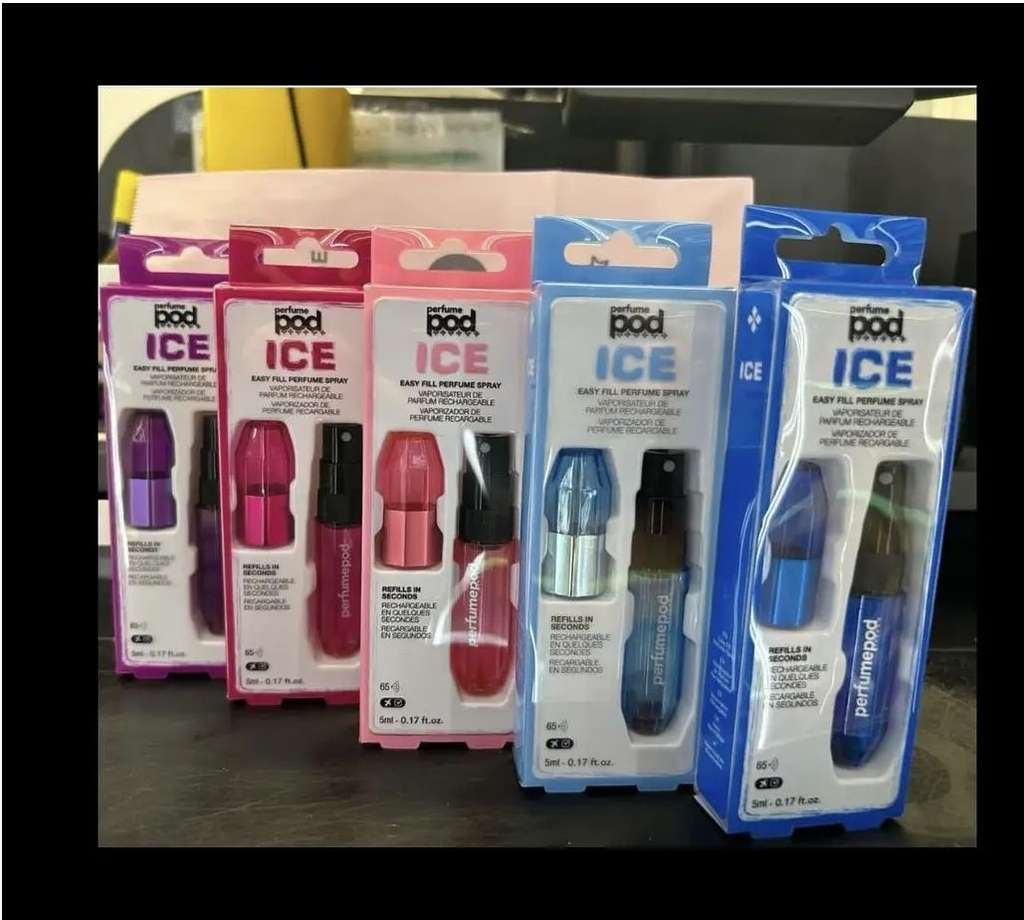 Perfume Atomiser Spray 5ml + 5ml of ANY Fragrance free C&C