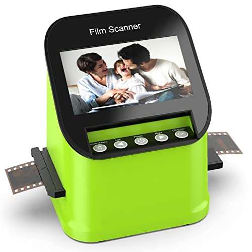 DIGITNOW! Film and Slide Scanner with 4.3'' LCD Screen 22MP High-Resolution - with voucher - Sold by Manbridge UK FBA