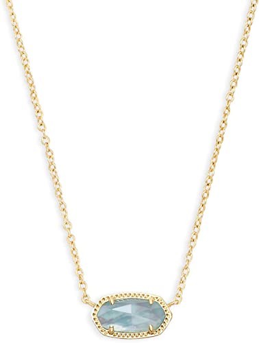 Kendra Scott Elisa Pendant Necklace for Women, Fashion Jewelry, 14k Gold-Plated