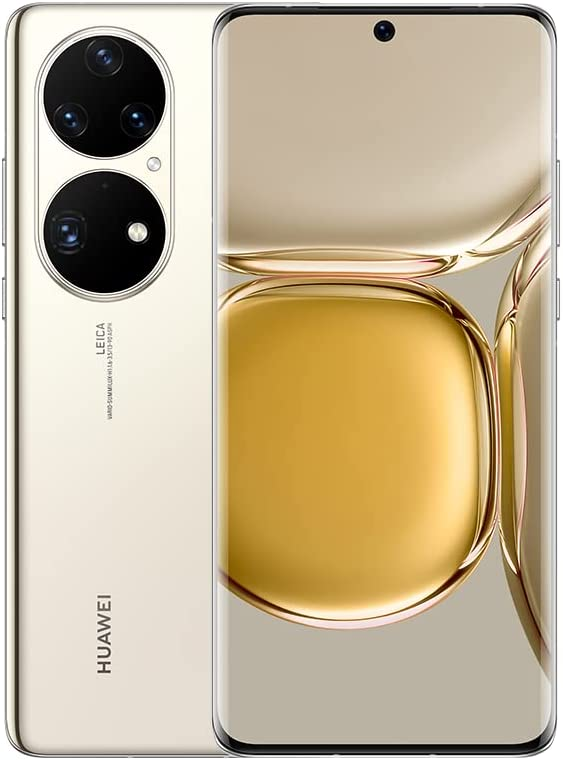 Huawei Huawei P50 Pro - Smartphone, 50 MP True-Chroma Camera, 6.6" OLED Display, 120 Hz Refresh Rate, 66W HUAWEI Huawei Supercharge, 8GB RAM+256GB ROM, 4360 mAh, Coco Gold