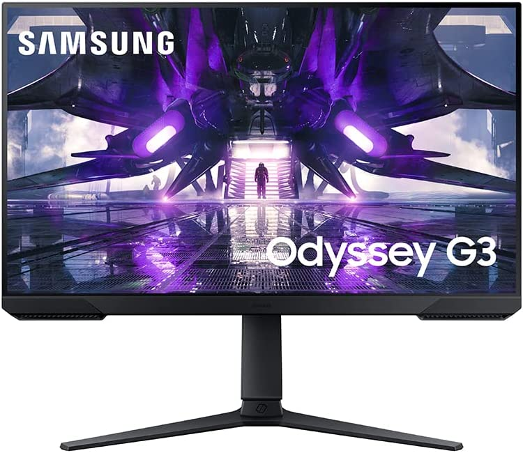 SAMSUNG 27" Odyssey G32A FHD 1ms 165Hz Gaming Monitor with Eye Saver Mode, Free-Sync Premium, Height Adjustable Screen for Gamer Comfort, VESA Mount Capability (LS27AG320NNXZA)