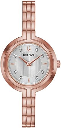 Bulova Women's Rhapsody Diamond Quartz Bracelet Watch