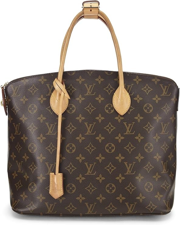 Louis Vuitton Pre-Loved Monogram Canvas Lock It MM NM, Brown